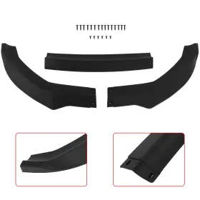 Im11956801s Imcarparts Set Fits 2011-2016 Ford F-250 F350 F450 Sd Matte Black Front Bumper Lip Spoiler