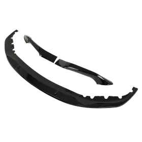 Im12785201s Imcarparts Fit For 2017-2020 Bmw 5-series G30 Front Bumper Lip Spoiler Glossy Black