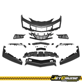 Jc-bkp-ccorvc8z07-pp Jetcruise 198073022866 Fits 20-25 Chevy Corvette C8 Stingray Z51 E-ray Style Front Bumper Cover Pp