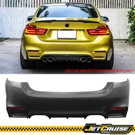 Jc-8-rb-m4f32-1318-tw Jetcruise 198073513203 Fits 14-20 Bmw F32 4 Series Pp Rear Bumper Conversion Guard Cover