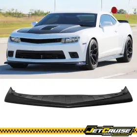 Jc-blf-cc14z28p2-pu Jetcruise Fits 14-15 Chevy Camaro Z28 Style Front Bumper Lip Splitter Unpainted Pu