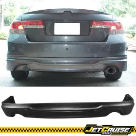 Jc-blr-ha1144oe-pu Jetcruise Fits 11-12 Honda Accord Sedan Oe Style Rear Bumper Lip Spoiler Diffuser Pu