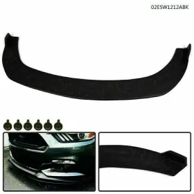 J-02esw1212abk Jijiamotor13 Splitter Design Front Bumper Lip Lower Spoiler Body Fit For 15-17 Ford Mustang