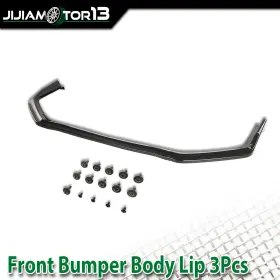 J-02esw1807acb Jijiamotor13 Front Bumper Lower Body Lip Black Fit For 2015-20 Subaru Wrx Sti Carbon Fiber
