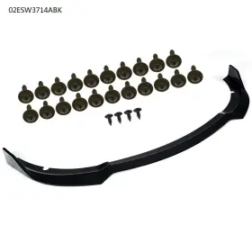 J-02esw3714abk Jijiamotor13 Front Bumper Lip Spoiler Splitter Body Kit Fit For 2015-2019 Dodge Charger Srt