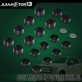 J-02pba1201abk Jijiamotor13 Fit For Ford F250/350 Super Duty 99-17 2wd/4wd Body Mounts In Polyurethane Pu Us