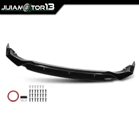 Jijia092907 Jijiamotor13 Front Bumper Lip Splitter Fits 2019-23 Bmw X5 G05 M Sport Gt Style Glossy Black