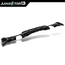 Jijia101303 Jijiamotor13 Rear Diffuser Lip Fits 2014-2020 Bmw F32 F33 F36 428i 435i M Sport Glossy Black