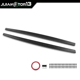 Jijia101305 Jijiamotor13 Fits 14-20 Bmw F32 F33 F36 4 Series M Sport Black Side Skirt Extension Splitter