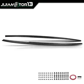 Jijia111002 Jijiamotor13 Fit For 2012-18 Bmw F30 F31 3 Series Sedan M Sport Side Skirt Extension Splitter
