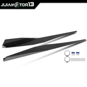 Jijia2025080501 Jijiamotor13 Fit For 20-23 Corvette C8 2d Side Skirts Extension Lip Rocker Panel Carbon Fiber