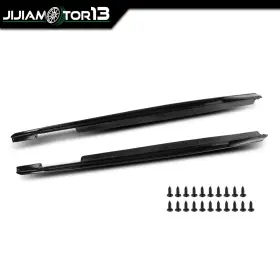 Jijia2025092207 Jijiamotor13 Fits 20-25 Bmw G06 X6 M Sport Side Skirts Ikon Style Gloss Black Pp Rocker Panel