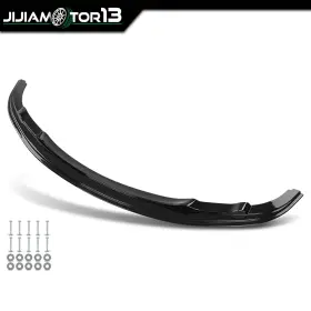 Jijia2025092906 Jijiamotor13 Fits Bmw 3 Series E92 E93 Lci 10-14 M Sport Front Bumper Lip Splitter Gloss Blk