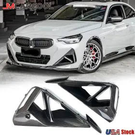 Jcyw-bm970-dc Jm Dry Carbon Front Grill Air Inlet Duct Vent Replace For Bmw G42 240i 2door 21-24