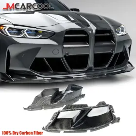 Jcyw-bm377-1-dc Jmcarcool Dry Carbon Front Bumper Air Duct Vent Replace For Bmw G80 M3 G82 G83 M4 21-2025