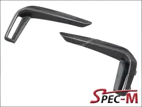 G30mfbdt2cf Jpm Carbon Fiber Front Bumper Light Replacement Trim Cover Fits For G30 550i M Sport