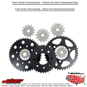 Jta895.47org Jt Rear Racelite Sproc Corona Trasera De Hierro Ket Alum 47t-428 Org Husq/ktm