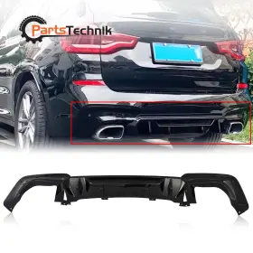 Karpal 1kpbw1203046 For 2018-2021 Bmw G01 X3 M40i M-sport Rear Diffuser Bumper Lip Gloss Black