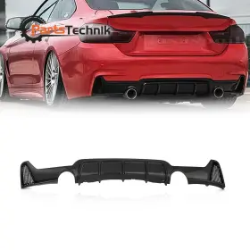 1kpbw1203064 Karpal Carbon Look Rear Bumper Diffuser Lip For Bmw F32 F33 F36 M Performance 2013-21
