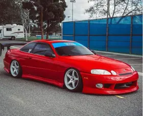 37-6611-b Kbd 1992-2000 Lexus Sc300/sc400 Aero Craft Style 4 Piece Polyurethane Body Kit