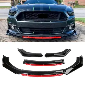 Usanqp521 Keepdsgn Front Bumper Lip Splitter Compatible With Honda Civic Accord Hr-v Malibu Mits