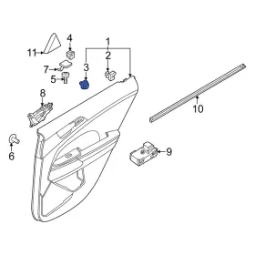 82315m5010 Kia Oe For Sportage 2023-2025 Door Interior Trim Panel Retainer