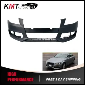 8k0807105gru Kmt Automotive Kmtot003315a Front Bumper Cover Fits 2009-2012 Audi A4 /quattro Base /avant