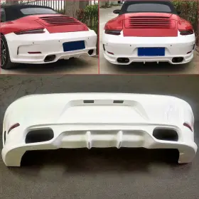 Kspeed Wq-gy-568rb-frp Fit 2006-2012 Porsche Carrera 911 997 To 991 991.2 Frp Front Bumper Cover 06-12