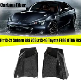 Wq-gy-811 Kspeed Fit 2013-2021 Brz Zc6 &13-16 Toyota Ft86 Gt86 Frs Zn6 Carbon Rear Lip Side Spat