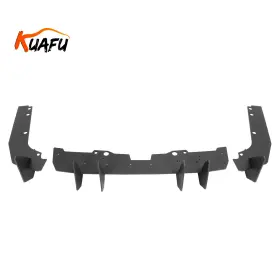 Flm000004437 Kuafu For 15-21 Subaru Wrx Sti Rear Bumper Diffuser Lip Spats Winglet Splitter Aprons