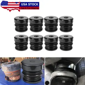 Kyqp1345 Ky-auto Silicone Body Mount Bushing Kit For 08-16 Ford Super Duty F-250 / F-350 Crew Cab