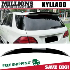 4de1315 Kyllaoo 63 Gloss Rear Trunk Spoiler Wing For Mercedes Benz W166 Ml Gle Class 2012-2018
