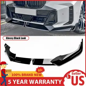 Kyllaoo-g05-2023-front-gb Kyllaoo For 2023-25 Bmw X5 G05 M Sport Lci Mp Style Gloss Black Front Bumper Lip Spoiler
