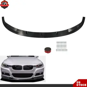 Ber436245 Labwork Front Spoiler Lip Glossy Black Kit For Bmw 3series F30 328i M Sport 12-2018