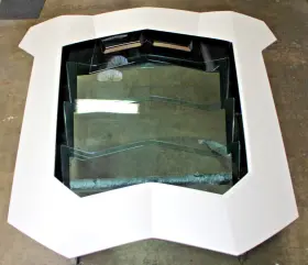 476827023 Lamborghini Aventador Lp-700 Rear Engine Deck Lid Used P/n