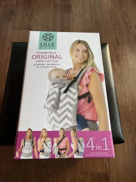 Eb-10c-101-bk Lillebaby L Ll Baby 4-in-1 Essentials Original Ergonomic And Child Carrier Circle Of