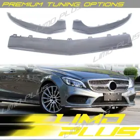 Di123 Limo Plus Front Bumper Chrome Lip Trim For Mercedes-benz Cls400 500 550 63 Amg S 2015-2018