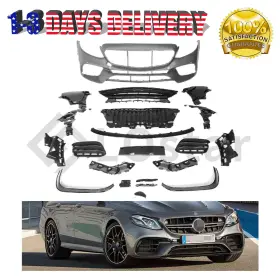 Lsot002771a Lostar B Front Bumper Set Fit For 16 17 18 19 20 Benz E Class E400 W213 Facelift E63s Amg