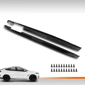 Big20260318-71 Lqi Fits 20-25 Bmw G06 X6 M Sport Side Skirts Gloss Black Pp Rocker Panel Big20260318-71 Lqi Fits 20-25 Bmw G06 X6 M Sport Side Skirts Gloss Black Pp Rocker Panel