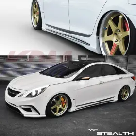 M&s America 6554328170585 Stealth Series Side Skirts For Hyundai Sonata Yf 2011 2014