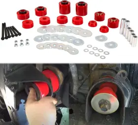 Meu0772001 M-tools 4.4123r Body Cab Mount Bushing Kit For Ford F150 F250 F350 1980-1998 2wd 4wd