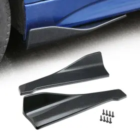 C207-a005-carbon Madhornets 48cm Skirt Spoiler Rear Lip/side Extension Rocker Splitters Winglet Wings Cbn