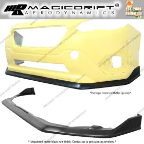 Blf-sbxtrk21ikcs-pu Magicdrift For 21-23 Subaru Crosstrek Ikon Cs Style Front Bumper Lip Spoiler Splitter Pu