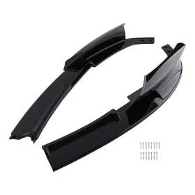 025jnd Maxpeedingrods Bumper Lip Assembly For Bmw 3 Series M Sport 4dr 5dr 2012-2018 Black 4 Pieces