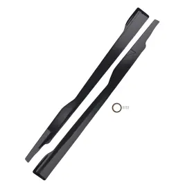 04o3sz Maxpeedingrods Body Side Skirt Panel For Dodge Charger Daytona Gt 2015-2023 Black Extension 2pc