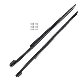 0x461i Maxpeedingrods Abs Side Panel Extension Kit For Bmw 3 Series G20 G28 330i M340i 2019-2024 Black