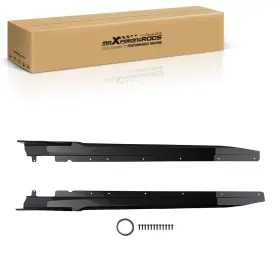 Maxpeedingrods 0y2bvu Side Body Extensions For Bmw 3-series G20 2019-2022 Gloss Black Abs Pair