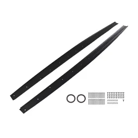 Maxpeedingrods 1c9aud Abs Side Skirt Panel Extension For Bmw F32 F33 F36 4-series 14-2020 Matte Black