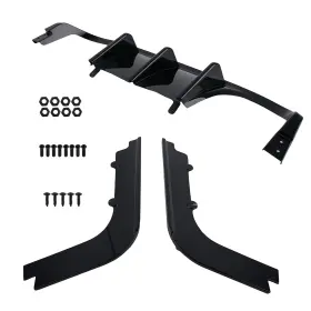 Maxpeedingrods 1dq49y Rear Diffuser Bumper For Bmw E92 E93 M3 Coupe 2008-2013 Black Pp M Sport Us