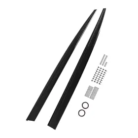 1lteg4 Maxpeedingrods Black Side Skirt Extension Kit Abs For Bmw F32 F33 F36 4 Series 2014-2020 2pc